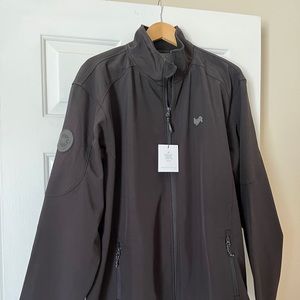 NWT Mens LYFT 1K Driver black coat jacket